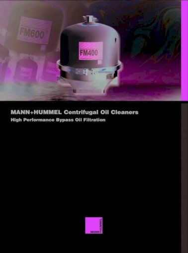 Centrifugal Oil .MANN+HUMMEL centrifuges clean oil by generating centri-fugal force 2,000 - [PDF Document]