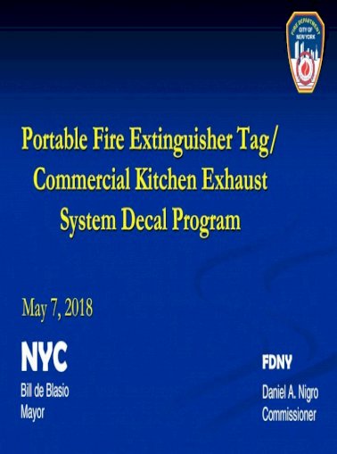 Portable Fire Extinguisher Tag Commercial Kitchen Pfe Commercial Cleaning Companies Attaching Pdf Document