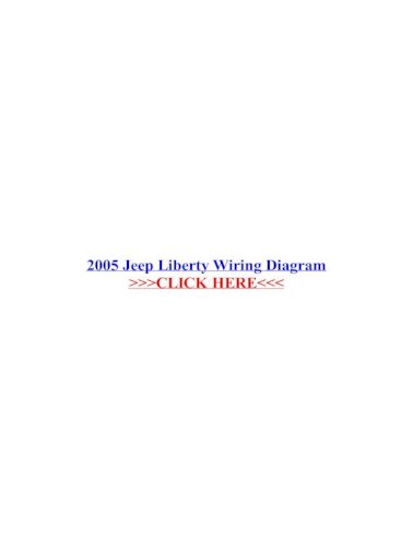 2005 Jeep Liberty Wiring Diagram Wiring Diagram 2006 Jeep Liberty Car Radio This 2005 Jeep Liberty Fuse Box Contains A Broad Description Of The Item The Name And Procedures Of Wiring Pdf Document