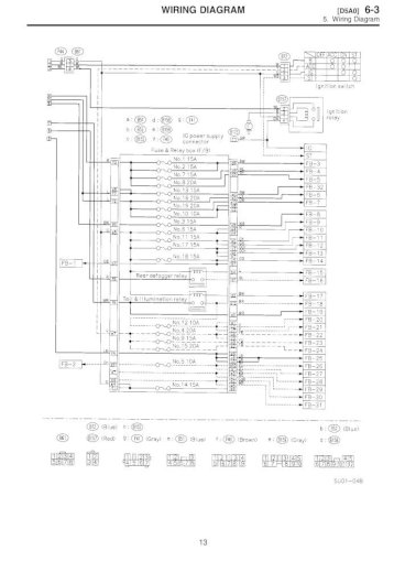 2001 Subaru Forester Pdf Doent, Subaru Forester Wiring Diagram