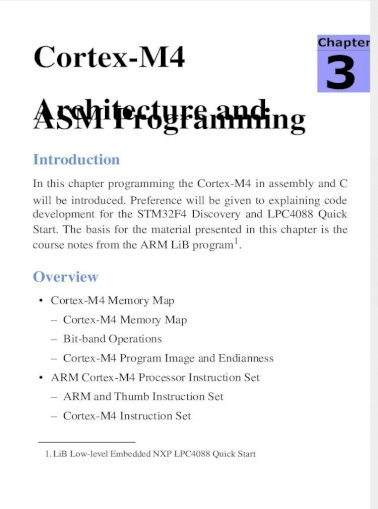 Arm Cortex M4 Architecture Pdf Document