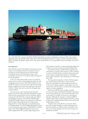 Into Containership Service* - [PDF