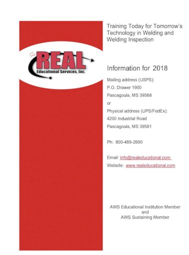 Information For 18 Real Educational Year Scwi Cwi Recertification Workshop 80 Hours Senior Certified Welding Inspector Scwi Preparatory Api 570 Piping Inspector 80 Hour Pdf Document