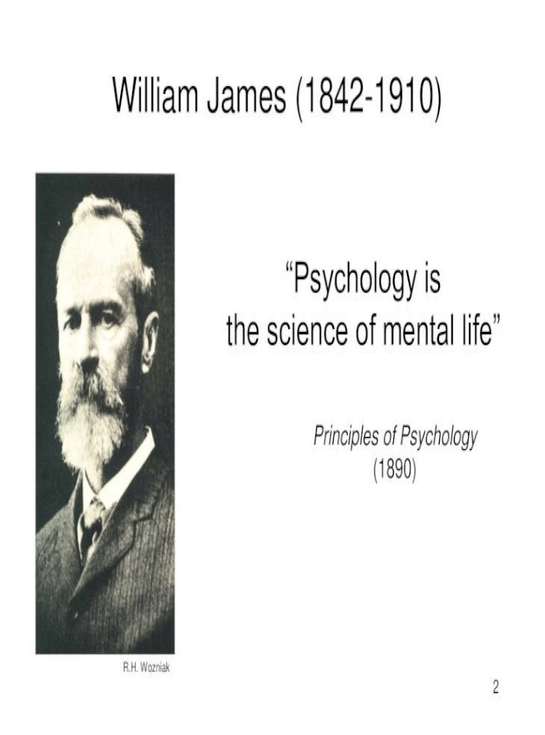 Nature and Scope of Psychology The and Scope of - [PDF Document]