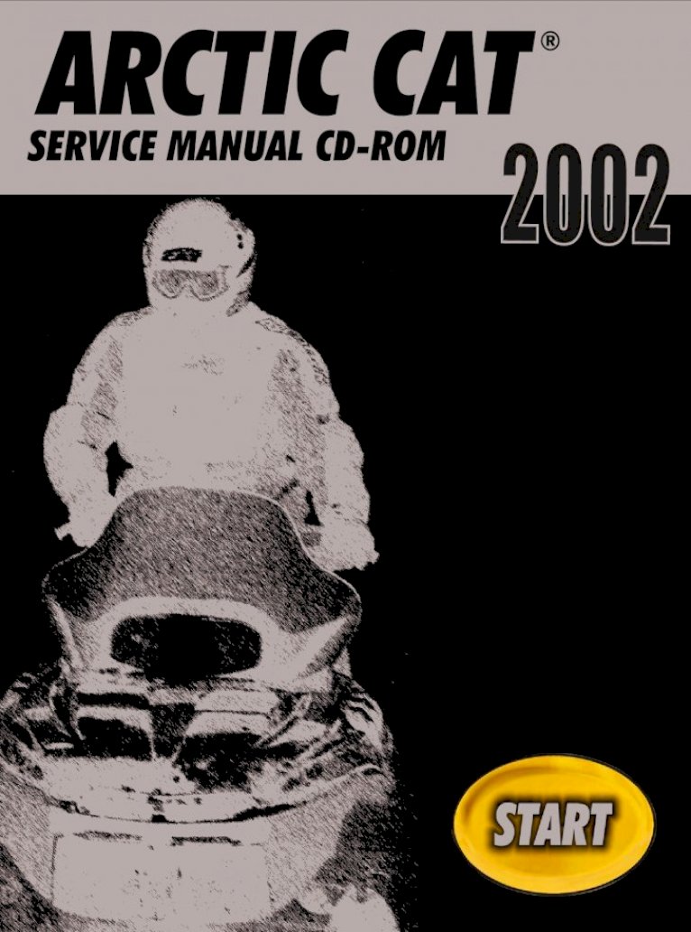 2001 Arctic Cat All Models Snowmobile OEM Service & Repair Manual On CD 