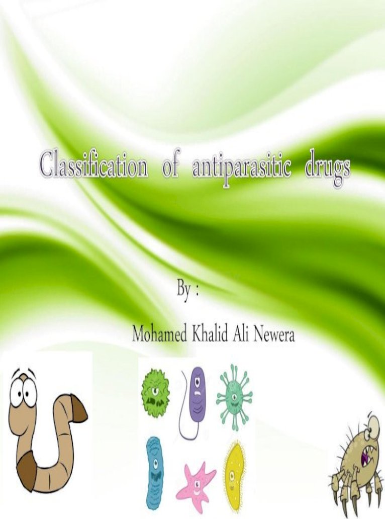 antiparasitic drugs pdf